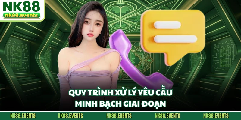 Quy trình xử lý yêu cầu minh bạch giai đoạn