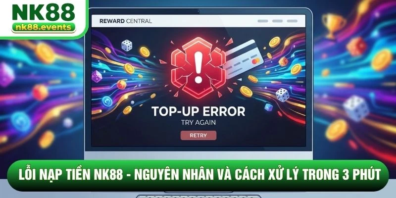Lỗi Nạp Tiền NK88 - Nguyên Nhân Và Cách Xử Lý Trong 3 Phút